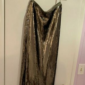 Chan luu sequin maxi skirt